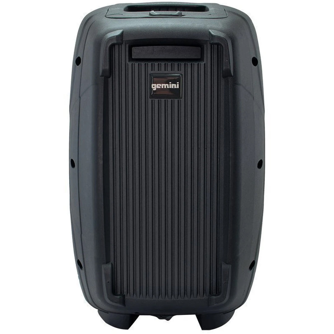 Gemini ES-210MXBLU PA System w/ 2x 10” Speakers, 8-Channel Bluetooth Mixer & Microphone