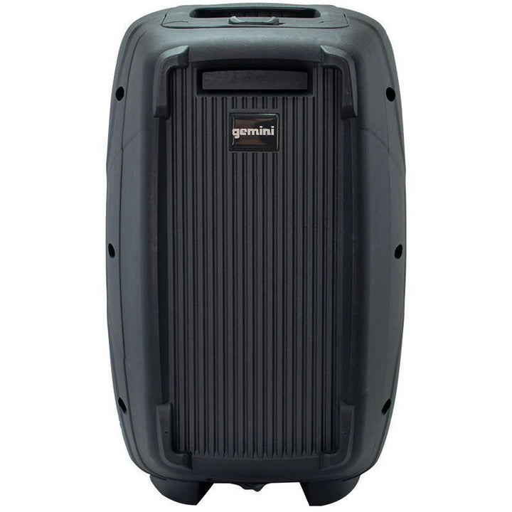 Gemini ES-210MXBLU PA System w/ 2x 10” Speakers, 8-Channel Bluetooth Mixer & Microphone