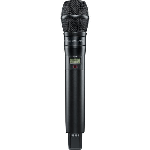 Shure ADX2/K9HSB-G57 Digital Handheld Wireless Microphone Transmitter with KSM9HS Capsule 470 to 616 MHz - Black