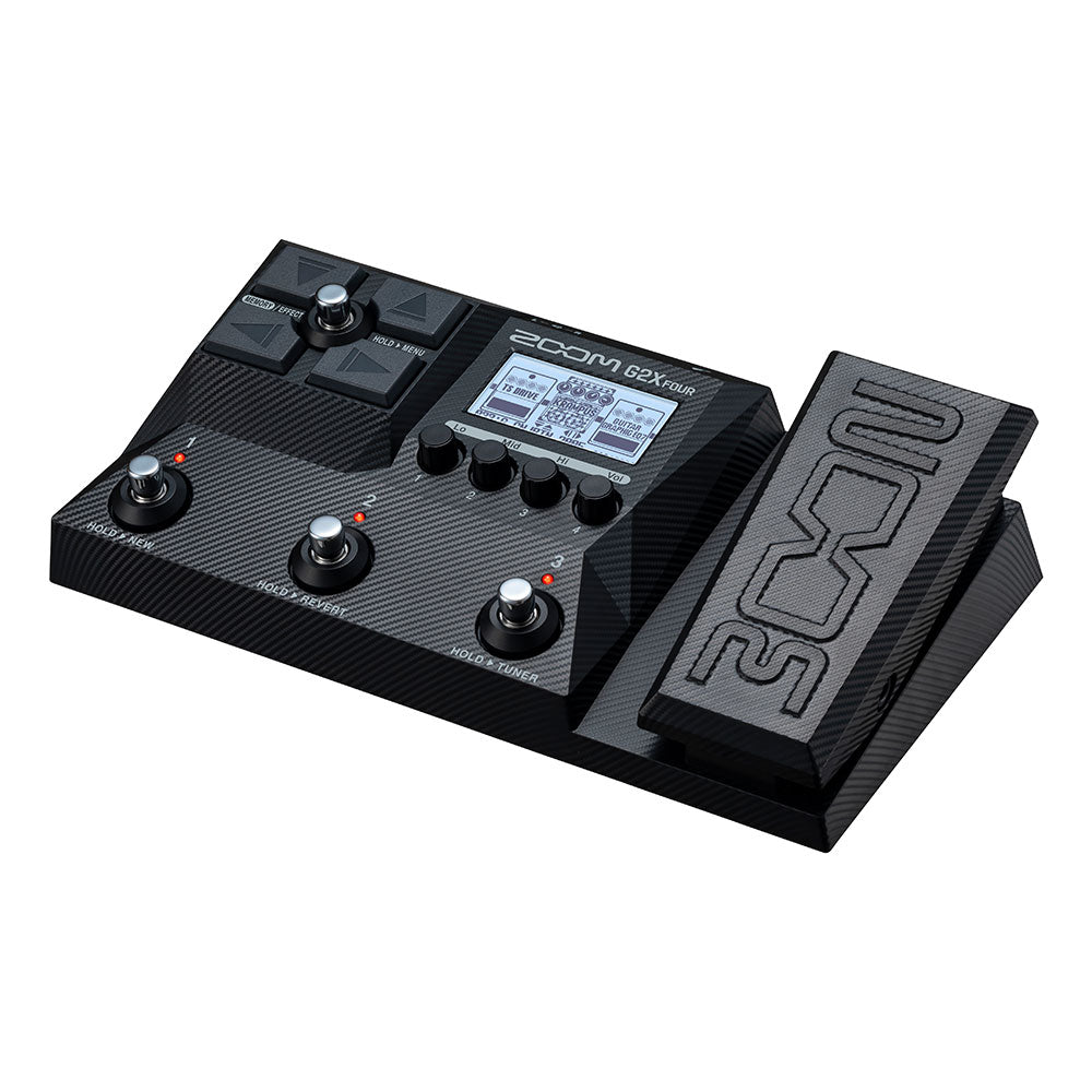 Zoom G2XFour Guitar MultiEffects Processor with Expression Pedal