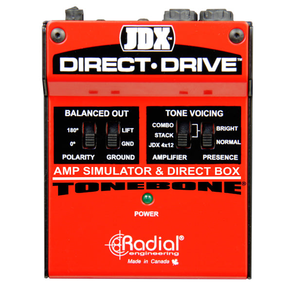 Tonebone JDX Direct-Drive Amp Simulator and DI Box