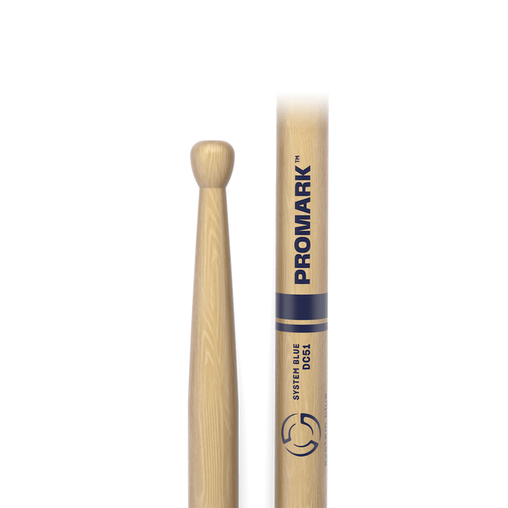 Promark TXDC51W -Promark DC51 System Blue Marching Snare Sticks