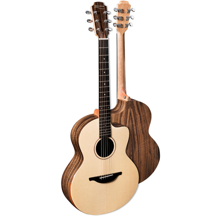 Sheeran S04 - S Body Style, Sitka Spruce/Figured Walnut, LR Baggs Element VTC w/Gig Bag
