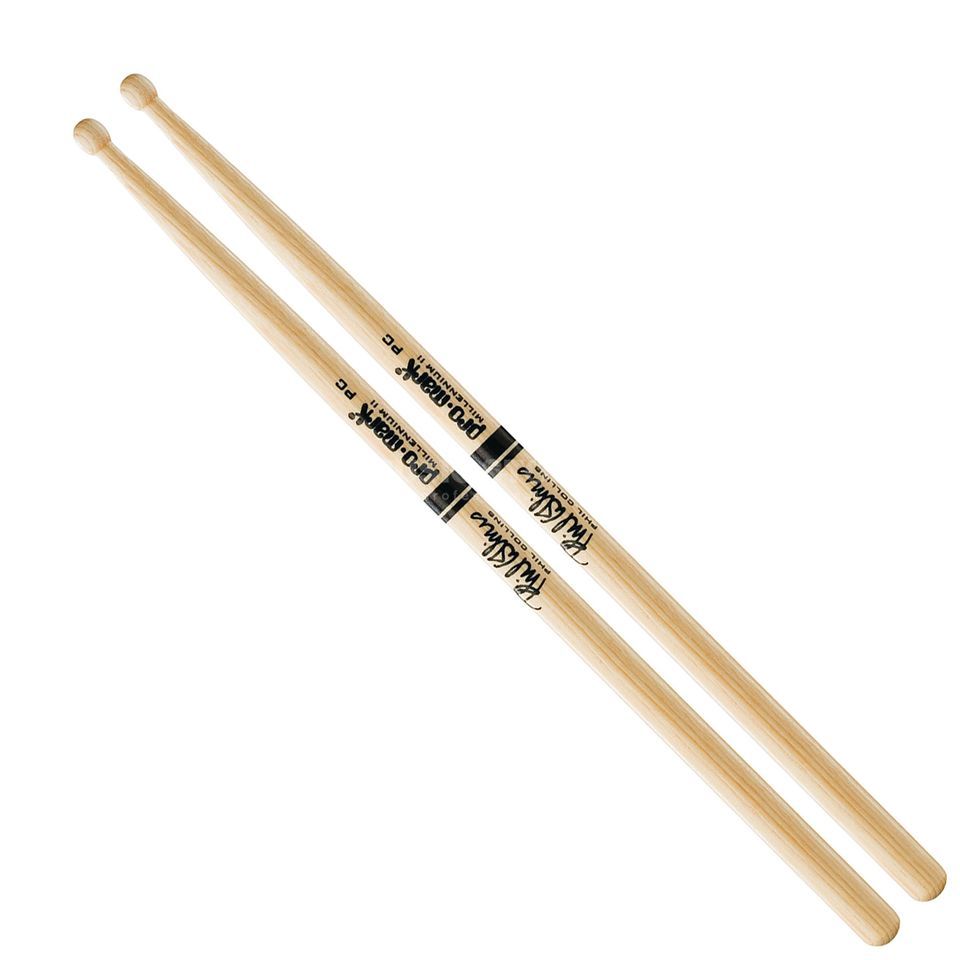 Promark TXPCW-Promark Signature Series Phil Collins Wood Tip Hickory Drumsticks