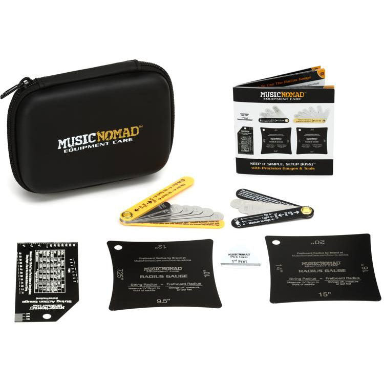 MusicNomad MN604 6pc Precision Setup Gauge Set