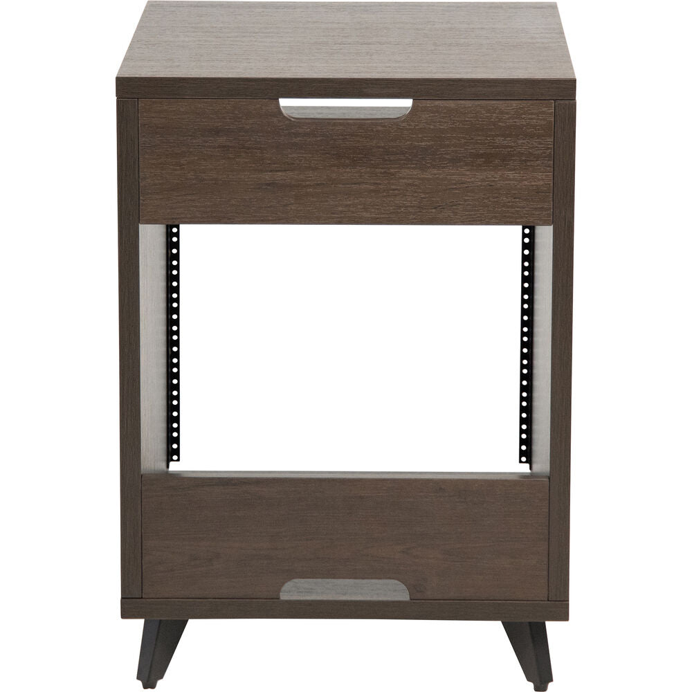 Gator Elite Series 10 RU Studio Rack Table - Dark Walnut Brown