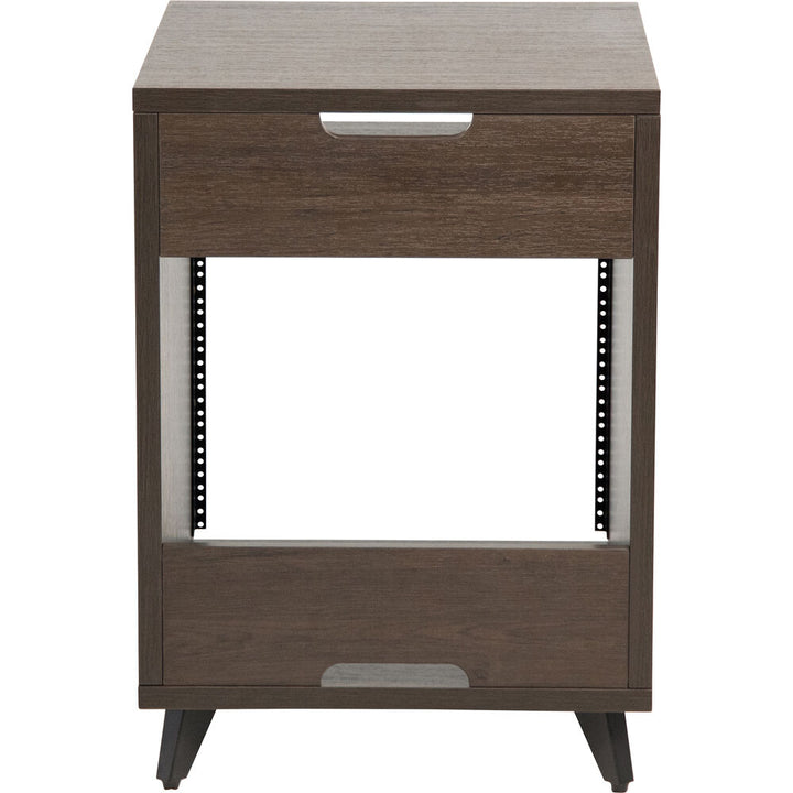 Gator Elite Series 10 RU Studio Rack Table - Dark Walnut Brown