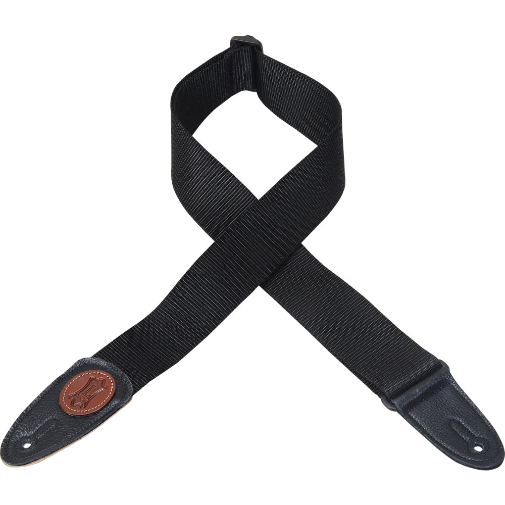 Levy's MSS8-BLK Polypropylene Guitar Straps