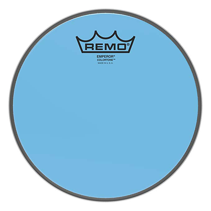 Remo BE-0310-CT-BU Emperor® 10'' Colortone™ Blue Dumhead