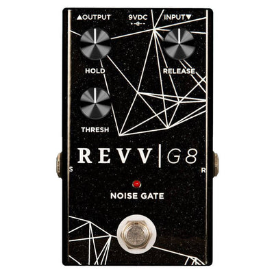 Revv G8 PEDAL Noise Gate Guitar Effect Pedal - Black Sparkle