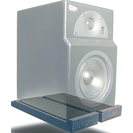 Primacoustic IsoPlane Monitor isolation pad, stereo set, horizontal (Charcoal)