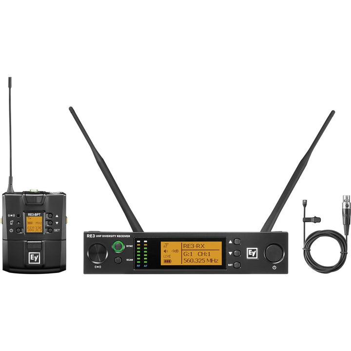Electro-Voice RE3-BPOL-5H - Bodypack set, omni lavalier 560-596MHz