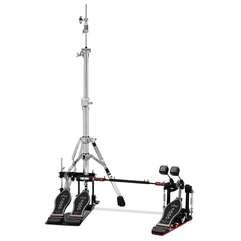 DW CP5520-2 5000 Series Hi-Hat / Double Bass Drum Pedal Combo Stand
