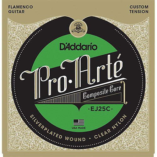 D'Addario EJ25C - SET PRO-ARTE CLR COMP FLAMENCO