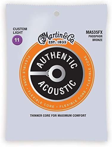 Martin Guitars MA535FX [11-52] Phosphor Bronze/Custom Light Acoustic Guitar String