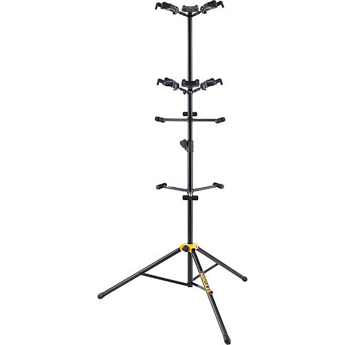 Hercules Stands GS526B+ Auto-Grip Guitar Display Rack for 6 Instruments