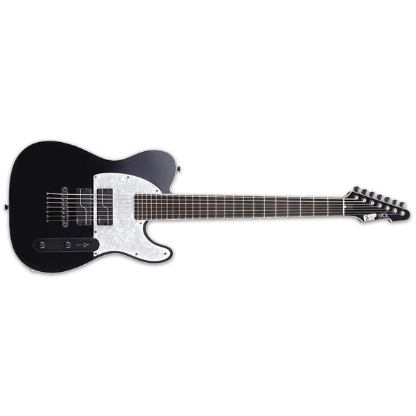ESP STEPHEN CARPENTER Signature 7-String Electric Guitar (Black Satin)