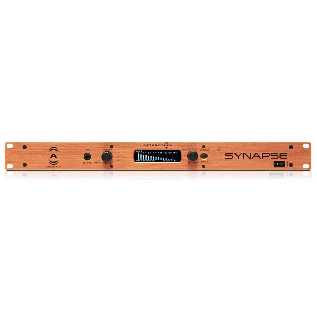 Attero Tech by QSC Synapse D32i Dante / AES67 Networked Audio Interface