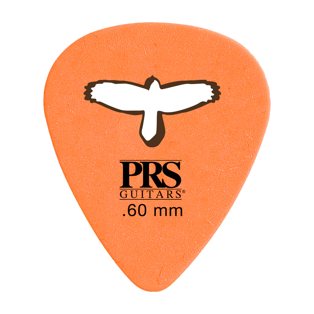 PRS Guitar Picks Delrin Punch Picks Orange (12-Pack) - 0.60mm