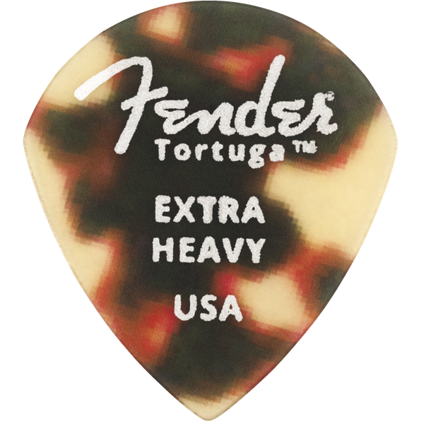 Fender 551 Shape Tortuga Picks — 6-Pack - Shell