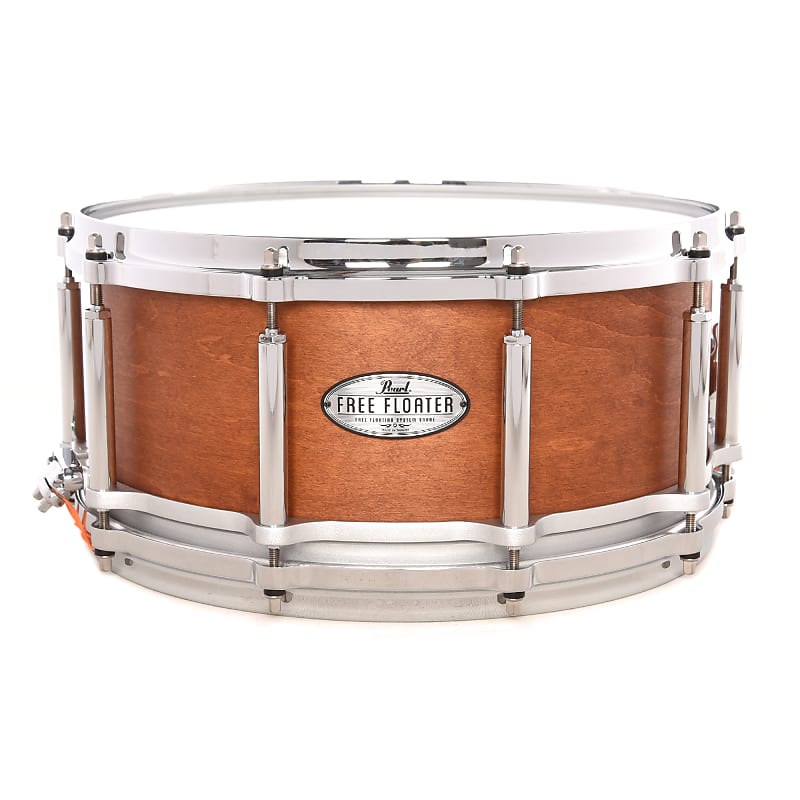 Pearl FTMMH1465-Pearl 14x6.5 Free Floating Maple/Mahogany Snare Drum