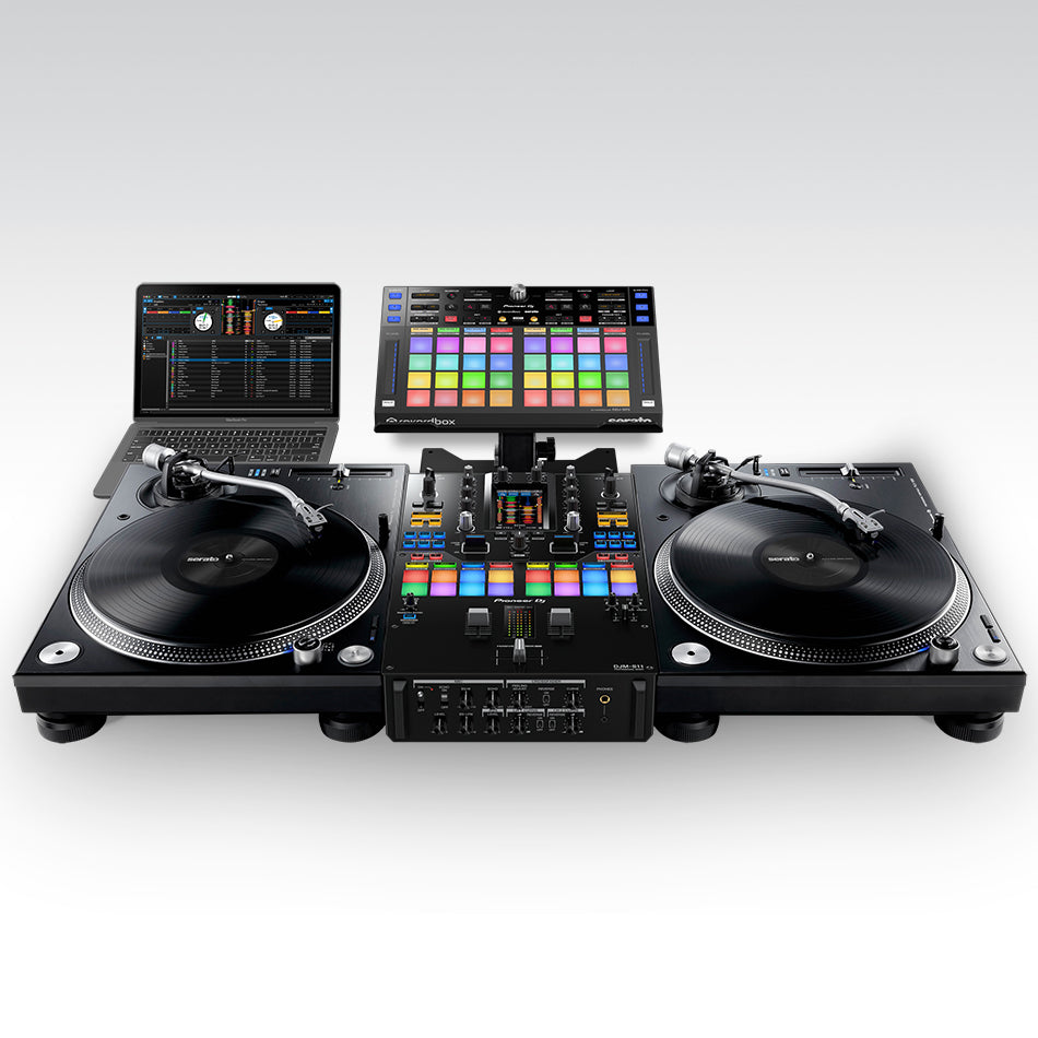 Pioneer DJ DJM-S11 Professional Scratch Style 2-Channel DJ Mixer - Black