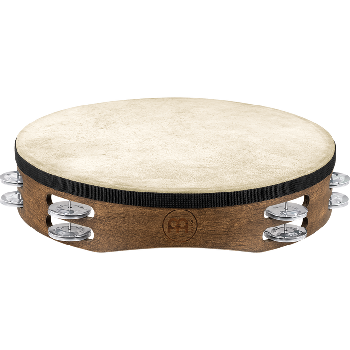 Meinl-FD12TAM-Meinl Percussion 12" Tamburello, Walnut Brown