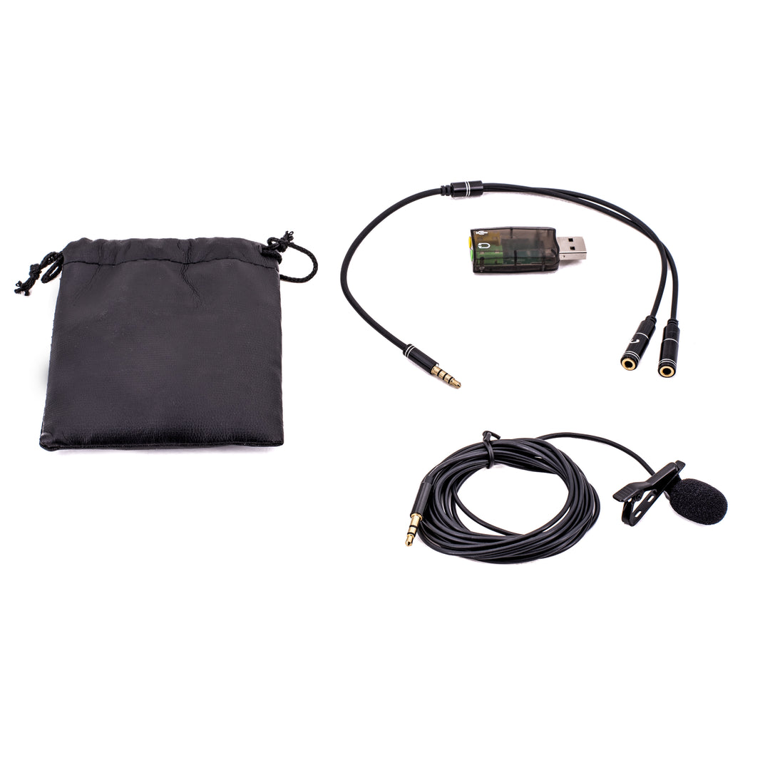 CAD Audio PM2100 - Podmaster Lavmax Professional Miniature Condenser Podcast/Streaming Lavalier Microphone
