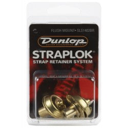 Dunlop SLS1402BR Straplok Flushmount Brass