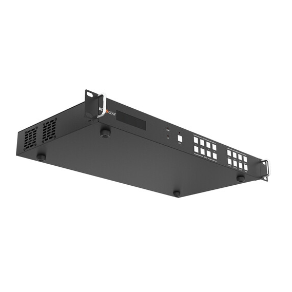 BZBGEAR 4X4 4K 18Gbps UHD HDMI Video Wall Processor & Seamless Matrix Switcher with Scaler/IR/Audio/IP and RS-232
