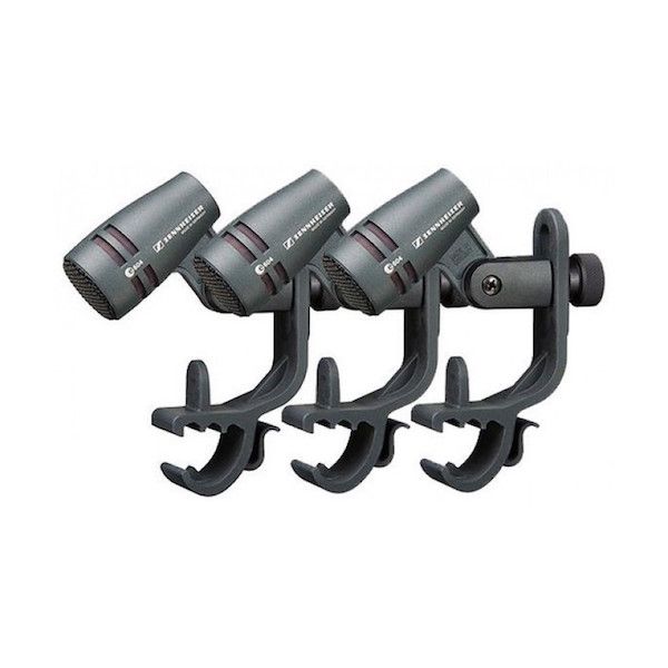 Sennheiser 3-PACK E 604 Dynamic Cardioid Instrument Microphone Kit