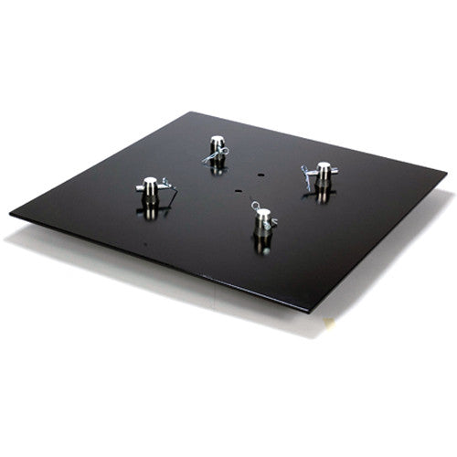 Global Truss BASE-PLATE-2X2S 2ft x 2ft Steel Base Plate-Steel
