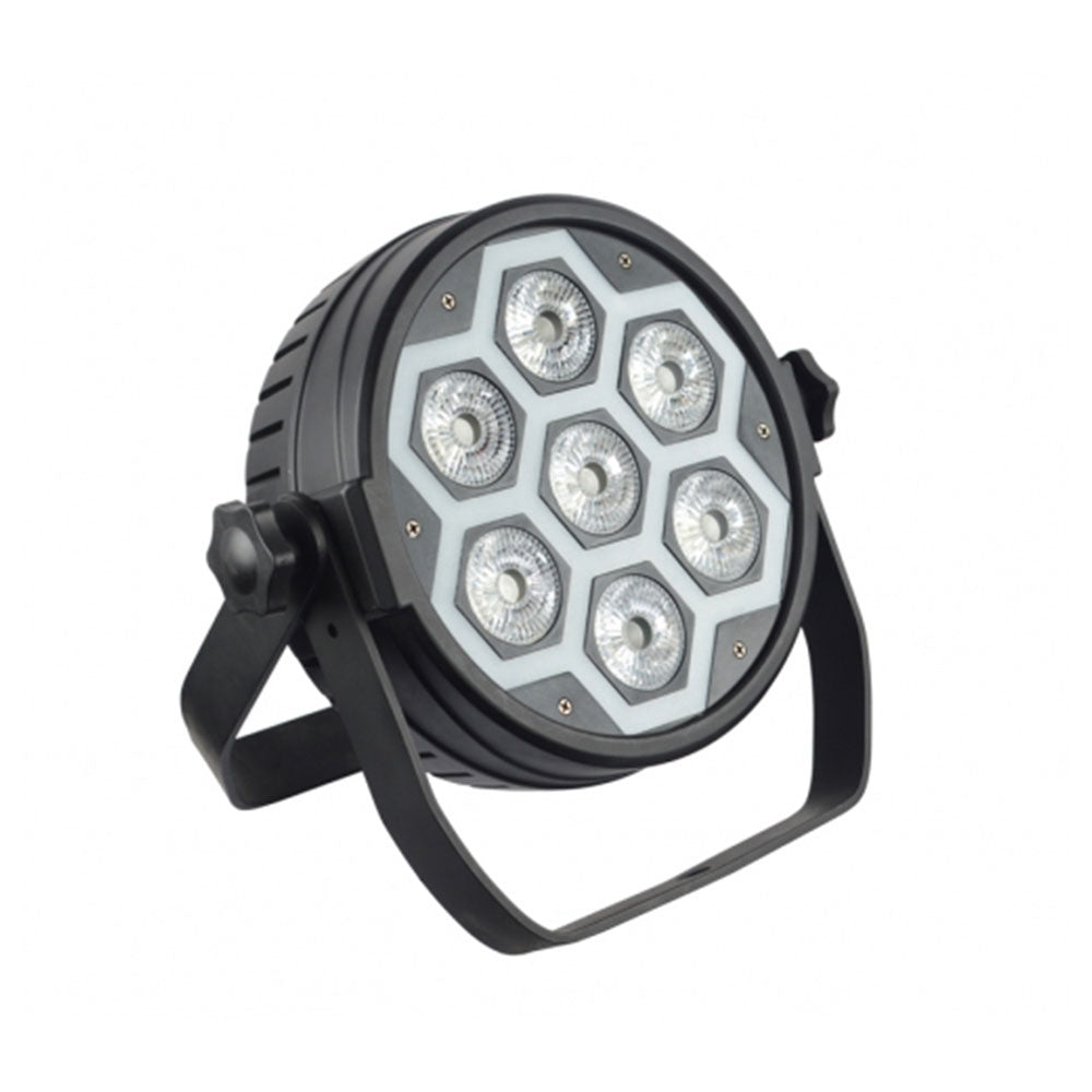 LCG Magic Par Light (7 x 10W 4-IN-1 RGBW LEDs & 60 x 0.2W RGB LEDs)