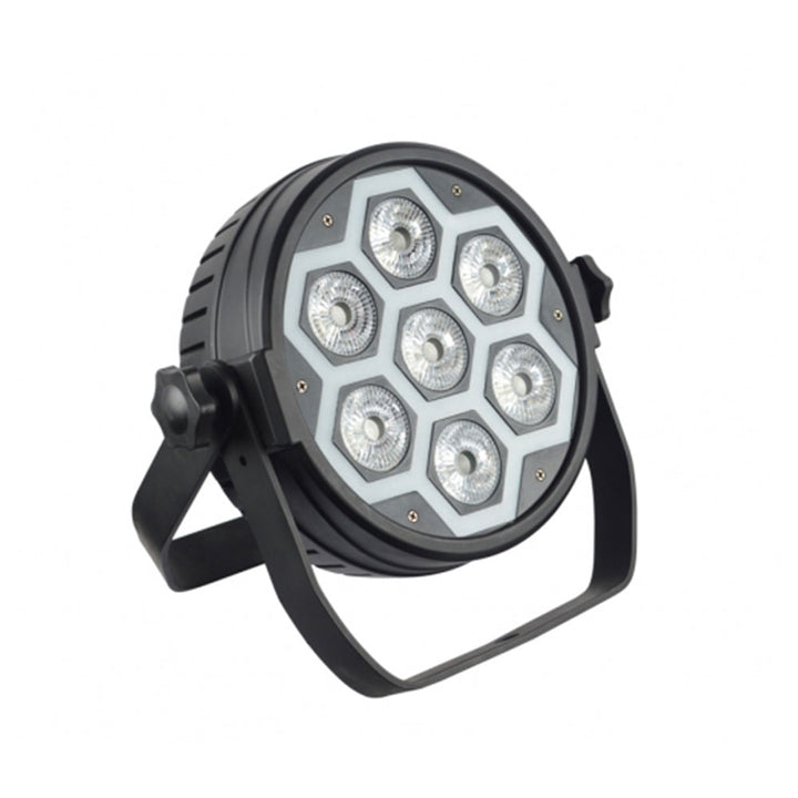 LCG Magic Par Light (7 x 10W 4-IN-1 RGBW LEDs & 60 x 0.2W RGB LEDs)