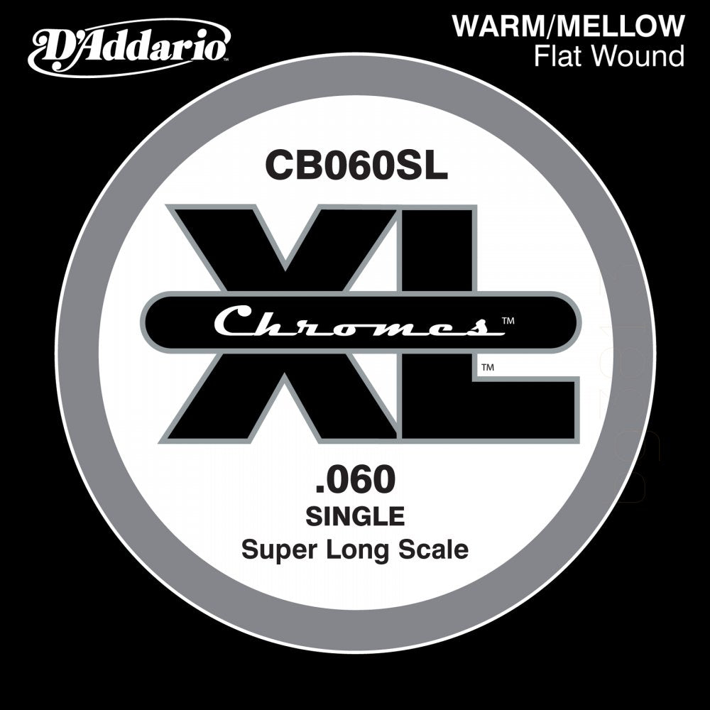 D'Addario CB060SL - SINGLE  BASS CHROMES 060 SL