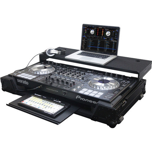 Odyssey Black Label Pioneer DDJ-SZ DJ Controller Glide Style Case with Bottom GT Glide Tray