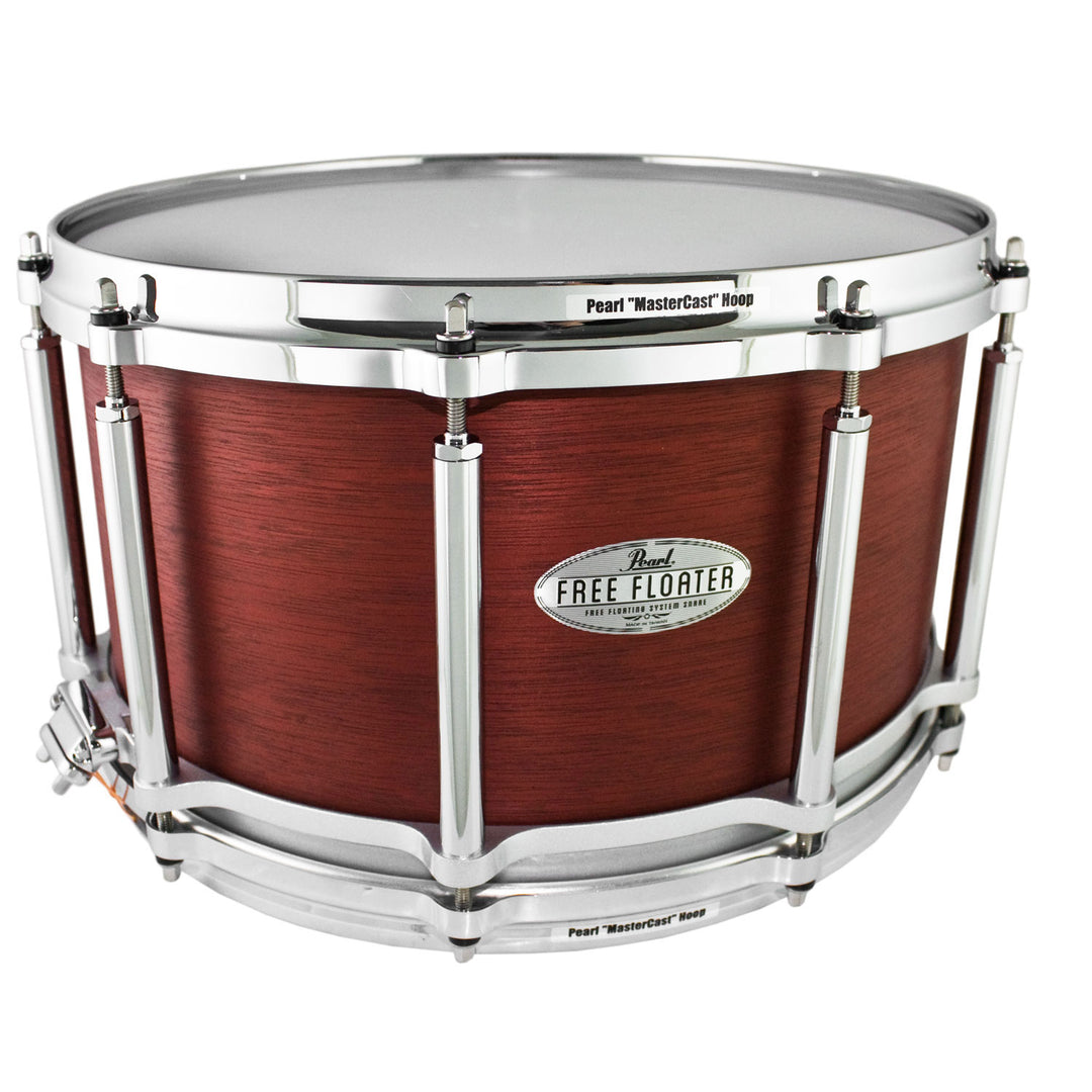 Pearl FTMH1480- Pearl 14 x 8 Free Floating African Mahogany Snare Drum