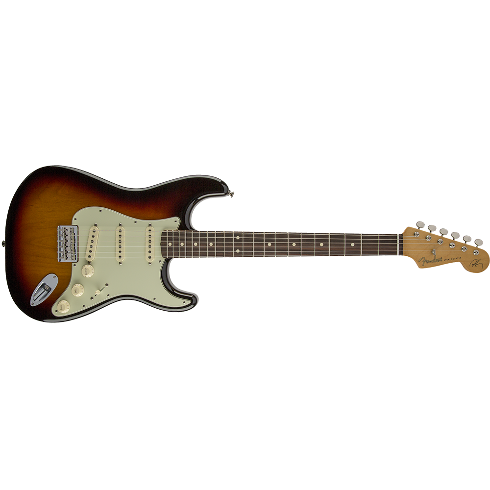 Fender Robert Cray Stratocaster, Rosewood Fingerboard (3-Color Sunburst)