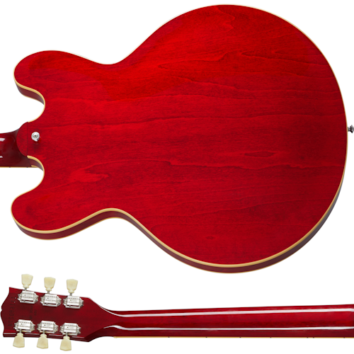 Gibson ES-335 DOT Semi-Hollow Body Electric, Left-Handed - Sixties Cherry