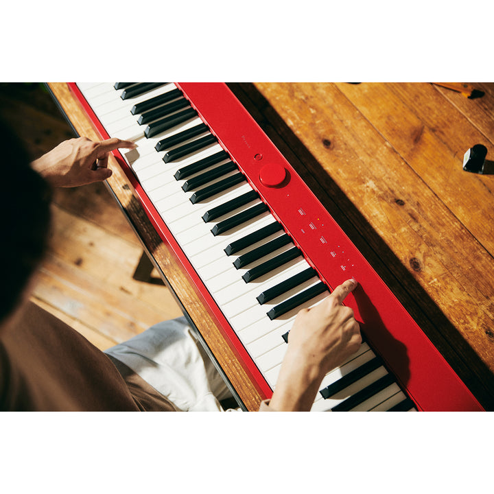 Casio PX-S1100 Digital 88-Key Piano w/ 18-Tones & Smart Scaled Action - Red