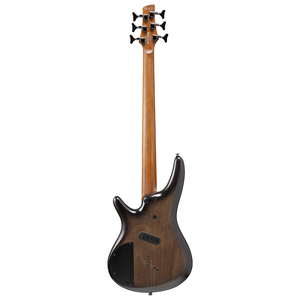 Ibanez SR Bass Workshop 6-String Bass (Black Stained Burst Low Gloss) SRC6MSBLL