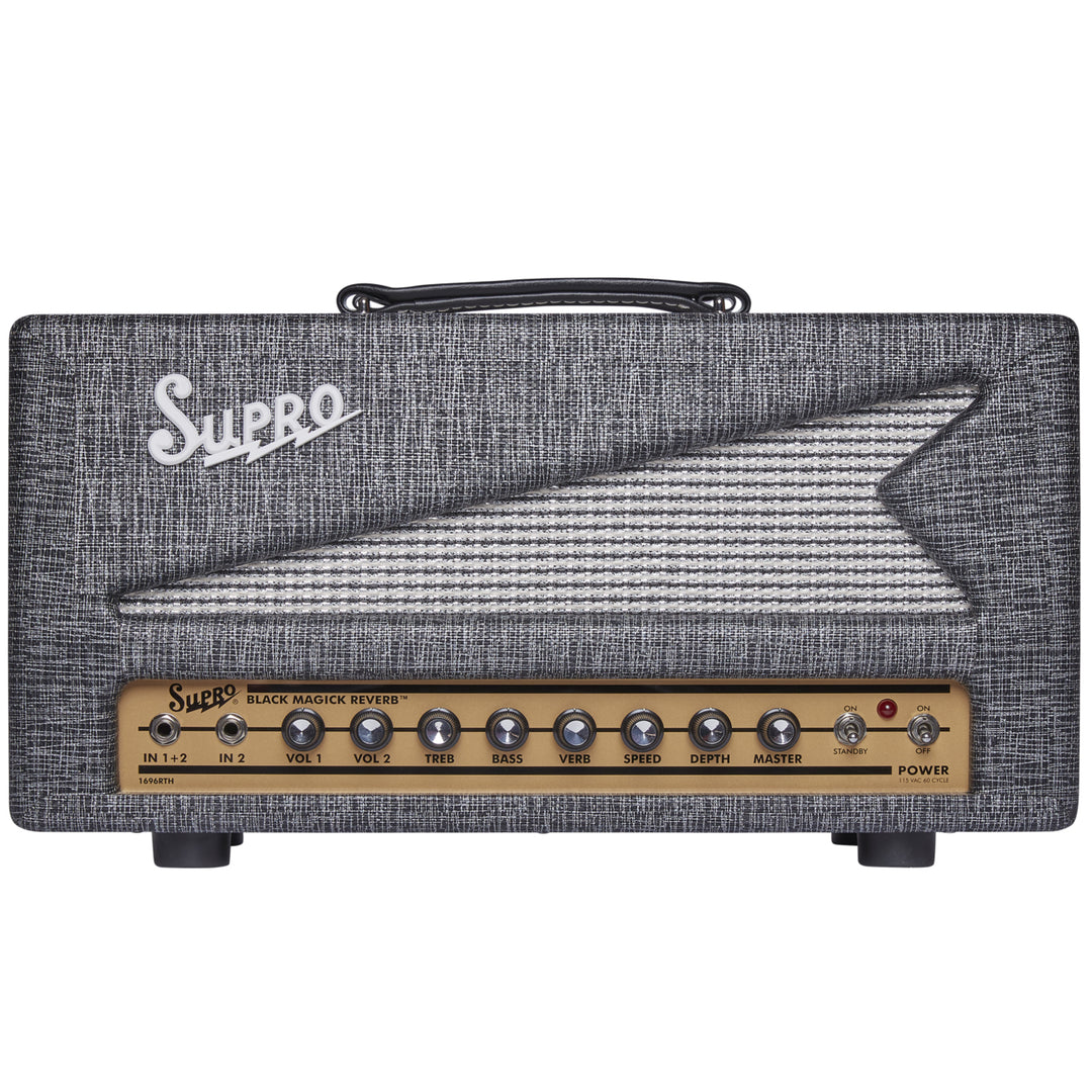 Supro 1696RTH Black Magick Reverb Legend 25-Watt Guitar Amp Head