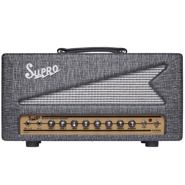 Supro 1696RTH Black Magick Reverb Legend 25-Watt Guitar Amp Head