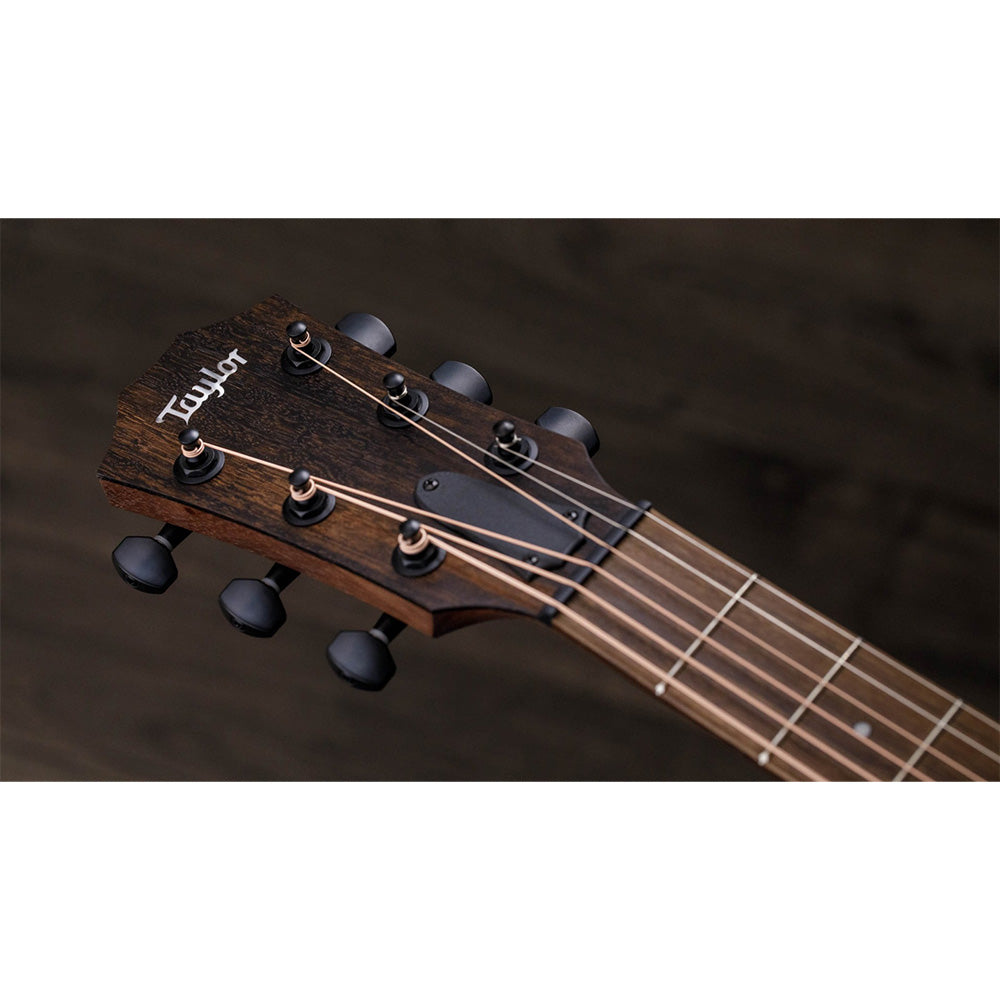 Taylor Guitars AD17e Blacktop, Eucalyptus Fretboard, Expression System ® 2 Electronics with AeroCase