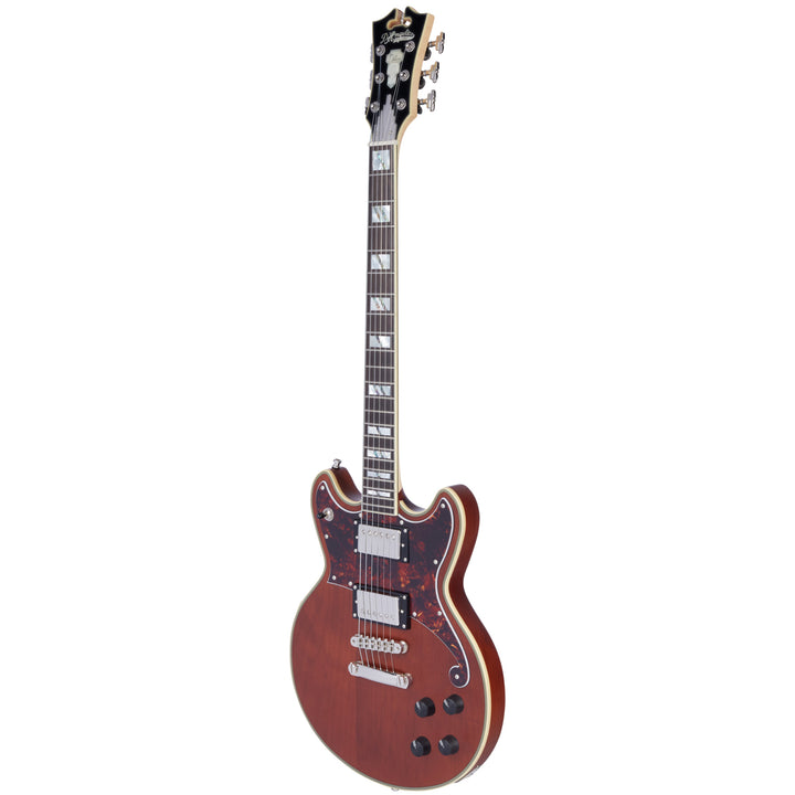 D'Angelico Deluxe Brighton Electric Guitar - Matte Walnut