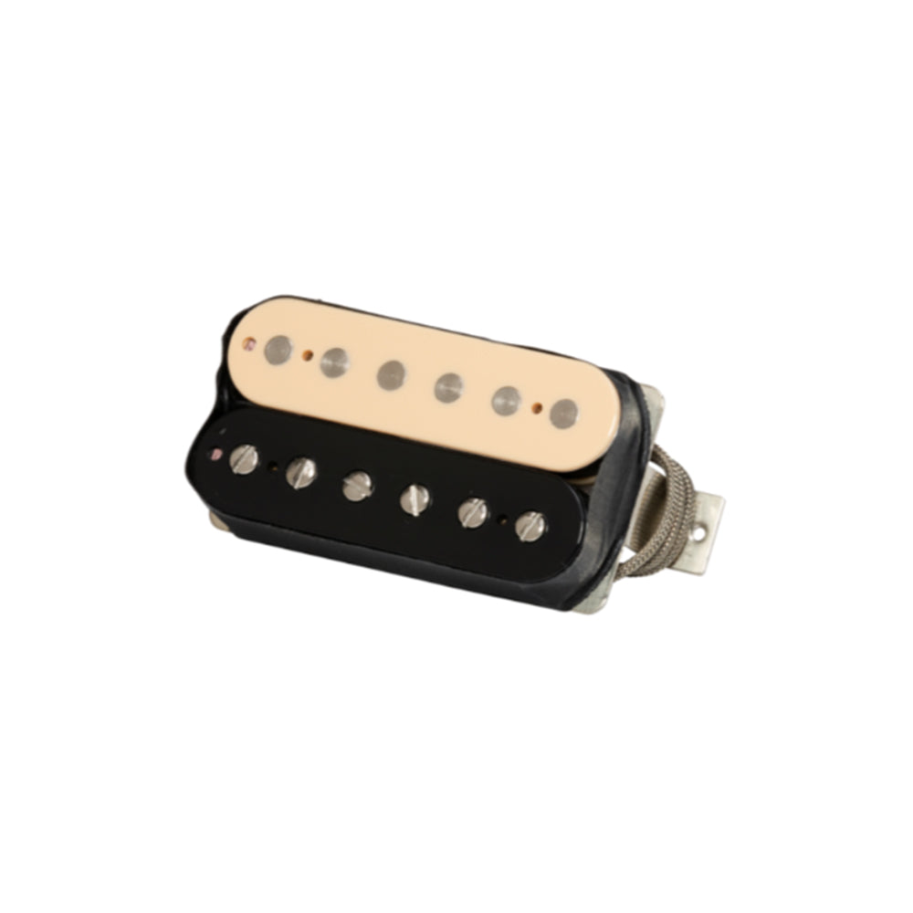 Gibson Custombucker Pickup (Zebra, 2-conductor, Unpotted, Alnico III, 8k ohms)