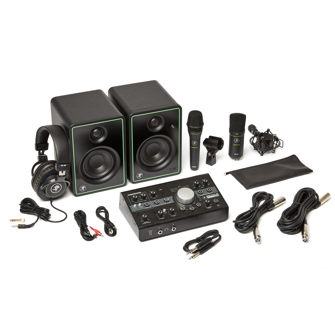 Mackie Studio Bundle for Professional Recording and Podcasting