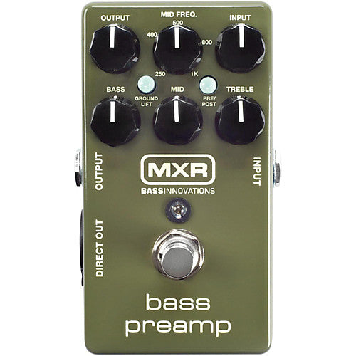 MXR M81 Bass Preamp Guitar Pedal