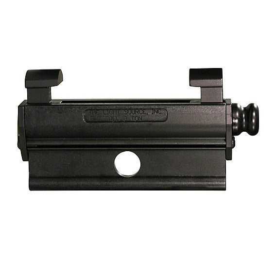 The Light Source - 8" Mega-Beam Clamp, 3 Ton, Black