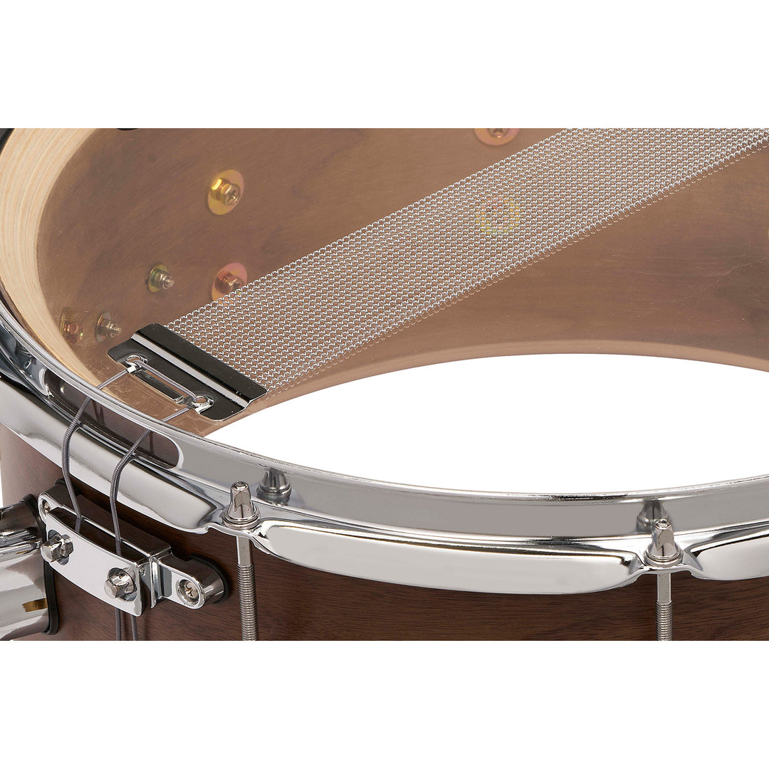 PDP Concept Series Maple Hybrid Limited Edition “EXT-PLY” 6.5x14 Snare Drum w/ Chrome Hardware - Walnut Natural Satin